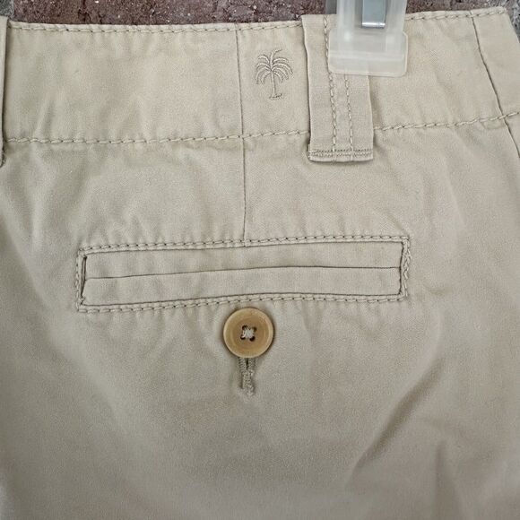 Lilly Pulitzer Khaki Chino Capri Pants Size 2 - Picture 7 of 9